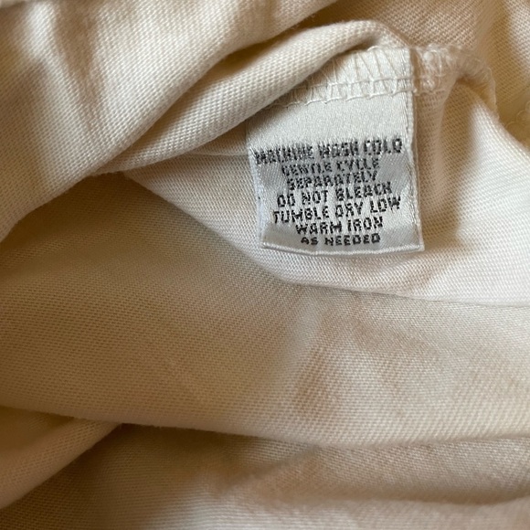 By Chico’s cream tee - Picture 5 of 5